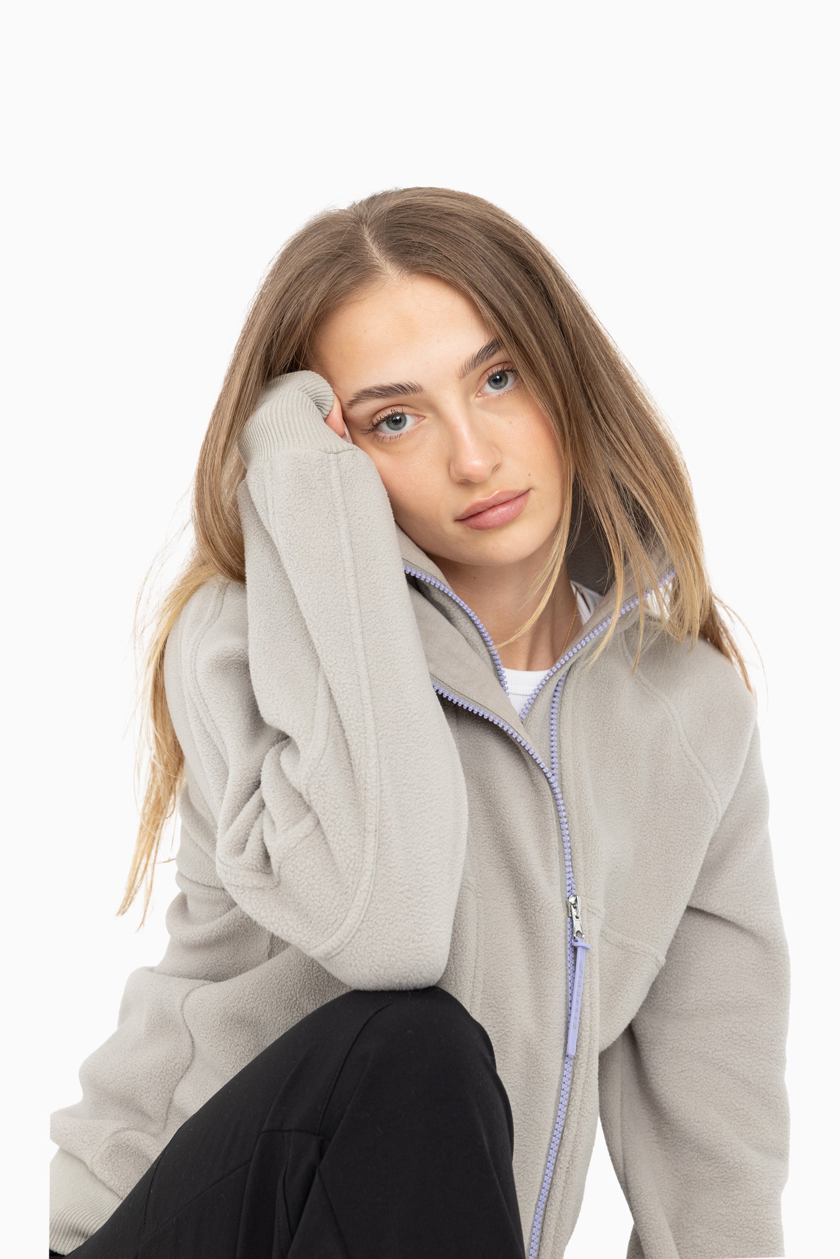 Model wearing full look