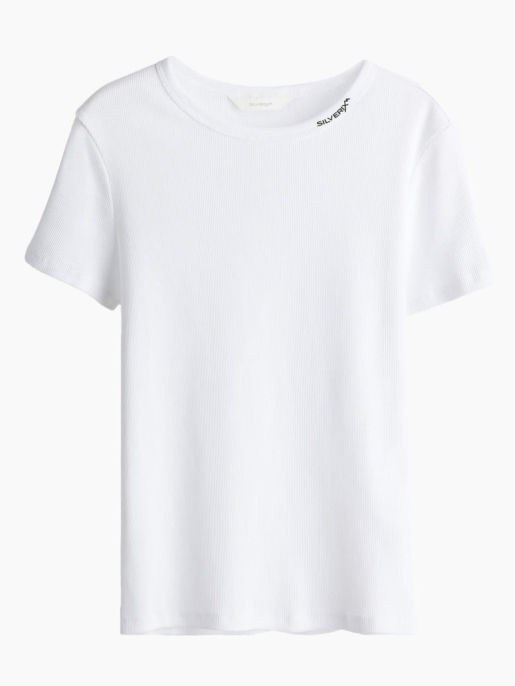 Short Sleeve Skinny Ribbed T-Shirt