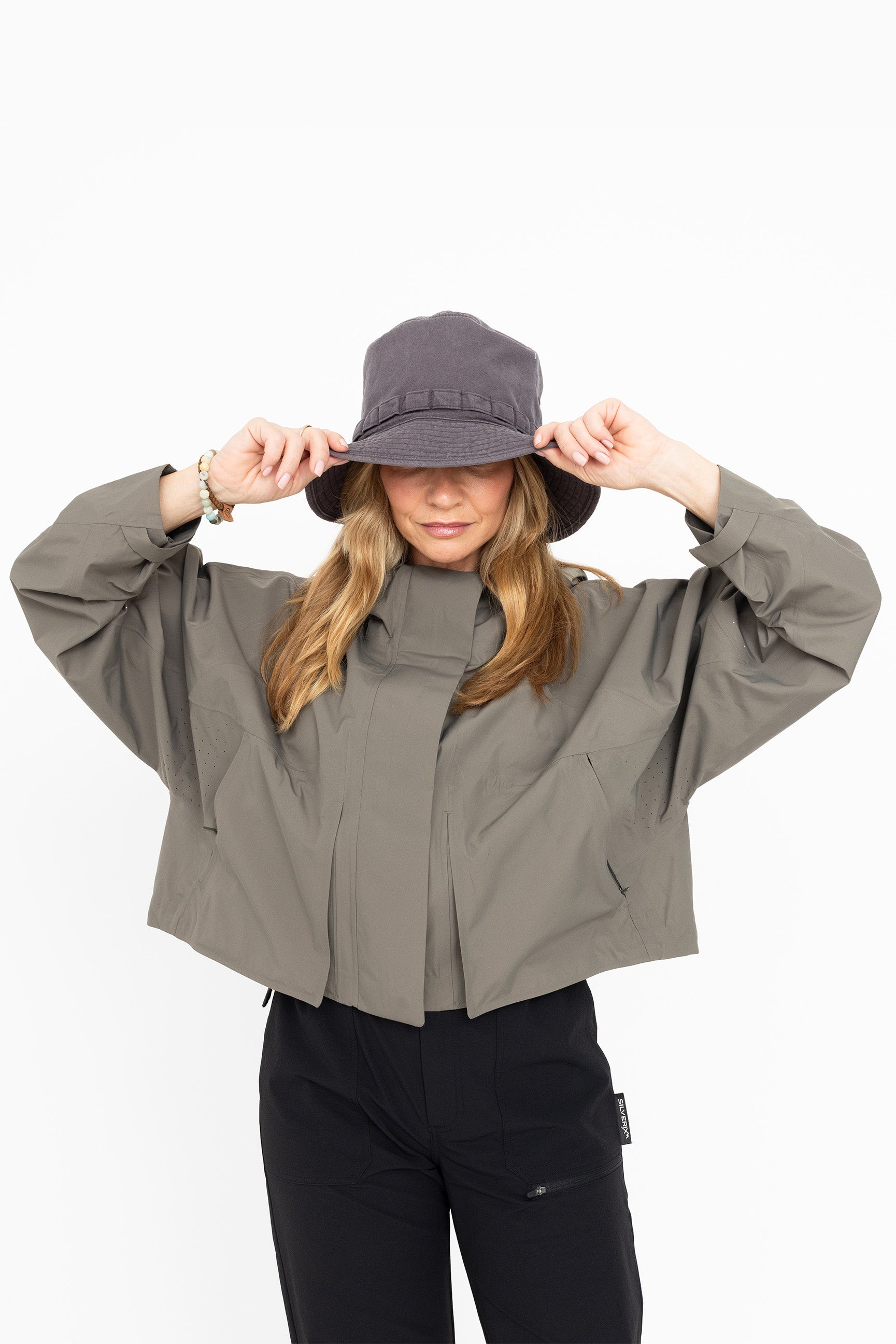 Model wearing full look