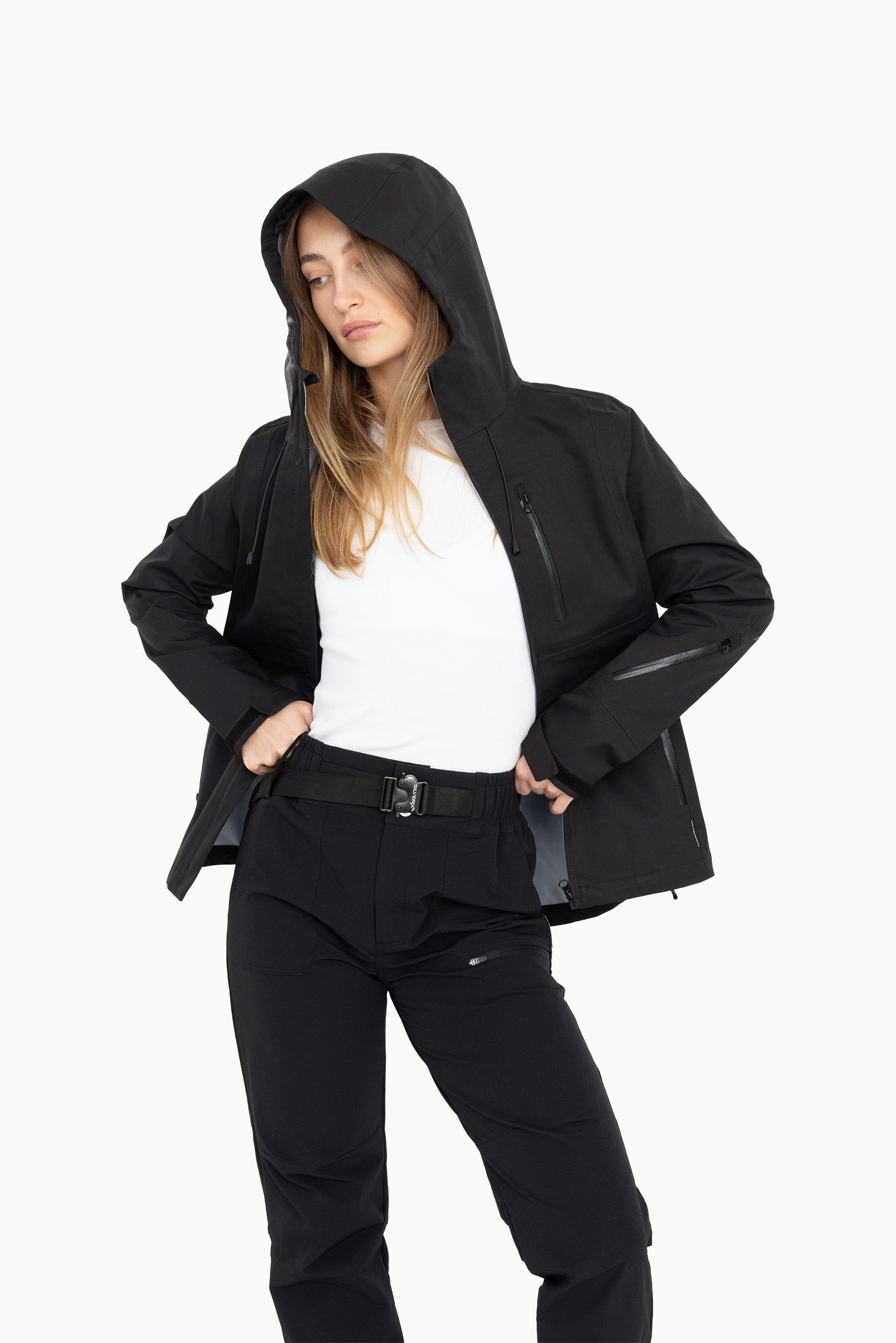 Model wearing full look